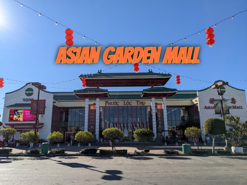Asian Garden Mall is a vibrant cultural and commercial hub in Little Saigon