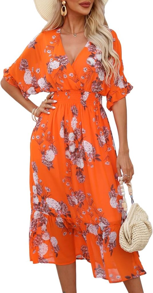 Floral Midi Dress